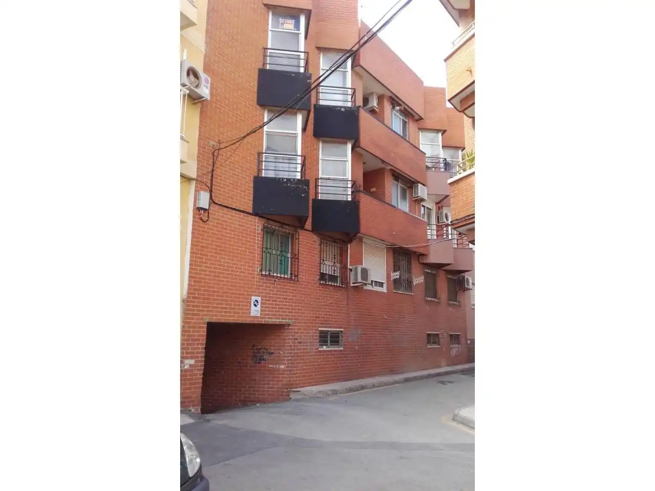 Vista exterior de Garaje en venta en La Unión