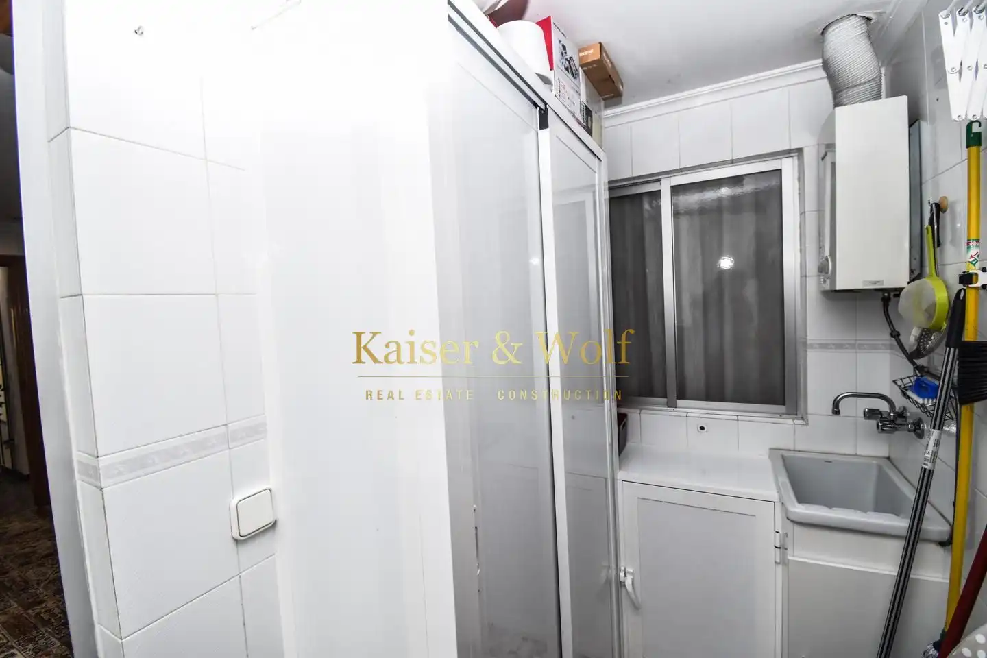 Kitchen of Flat for sale in Santa Pola  with Air Conditioner and Terrace