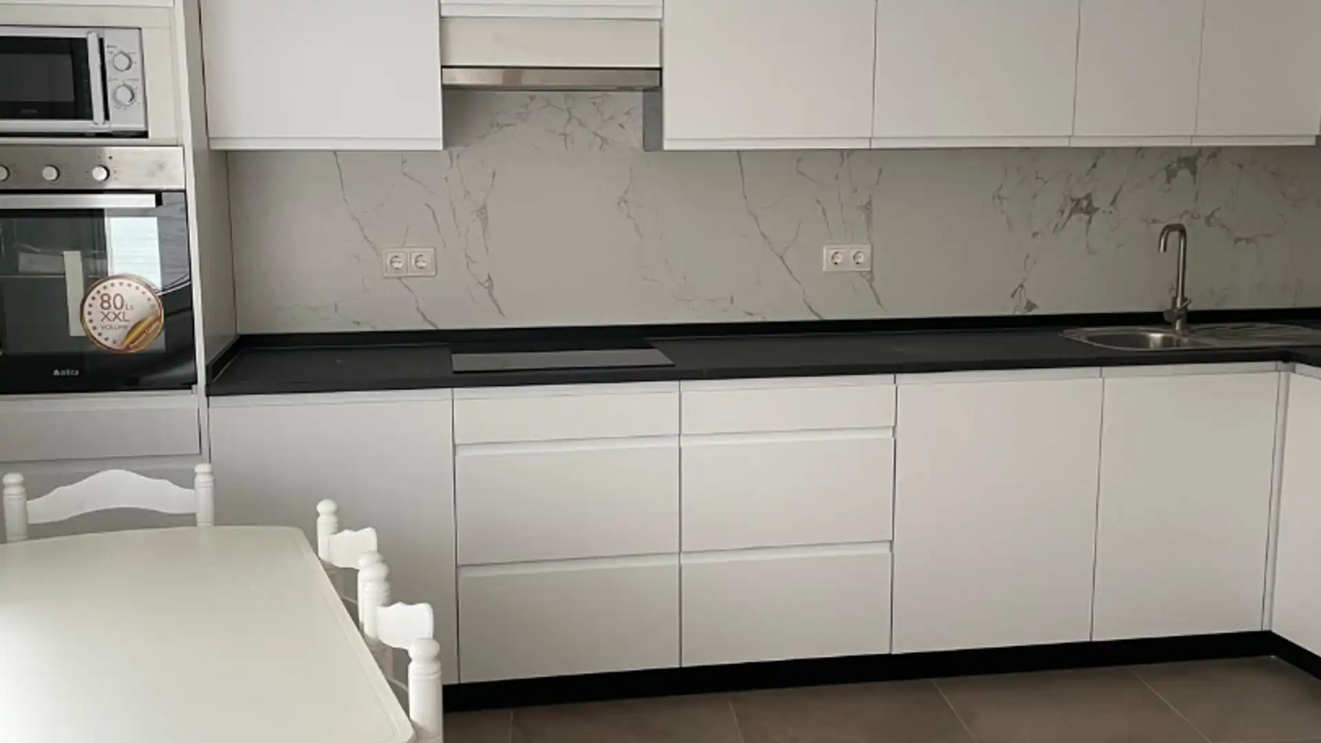 Küche von Wohnung zur Miete in O Carballiño   mit Heizung, Parkett und Möbliert