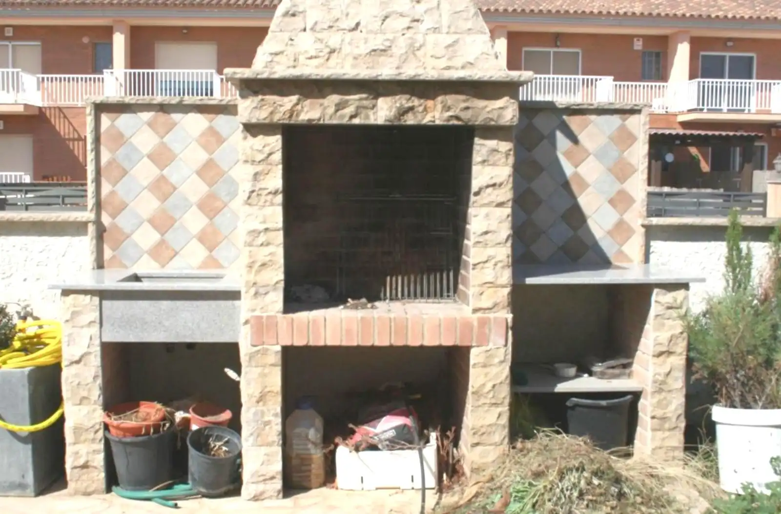 Jardín de Casa o chalet en venta en L'Aldea con Aire acondicionado, Jardín privado y Parquet