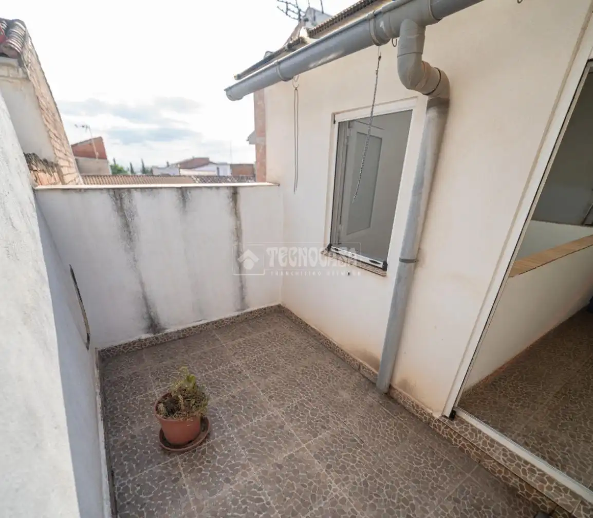 Terrassa de Casa adosada en venda en Torreblascopedro amb Aire condicionat, Calefacció i Terrassa