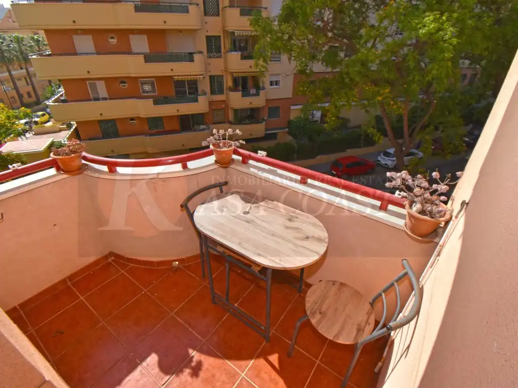 Terrace of Flat for sale in Fuengirola  with Air Conditioner, Private garden and Terrace