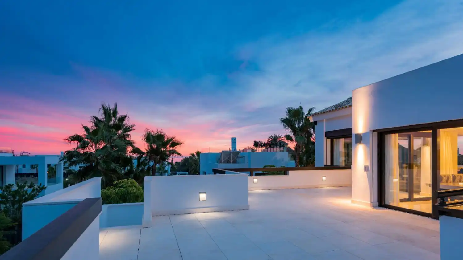 Terraza de Casa o chalet de alquiler en Marbella con Aire acondicionado, Calefacción y Terraza