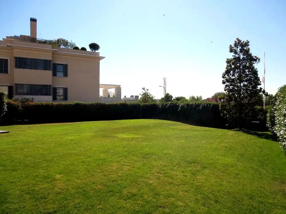 Garden of Ground floor for rent in Madrid  with Air Conditioner, Heating and Private garden