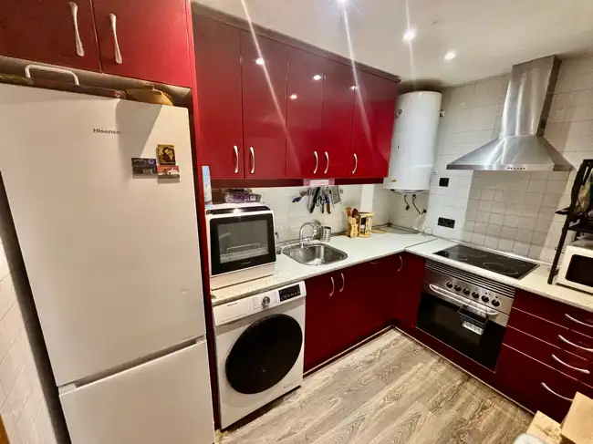 Cocina de Piso de alquiler en Madrid con Aire acondicionado, Calefacción y Amueblado