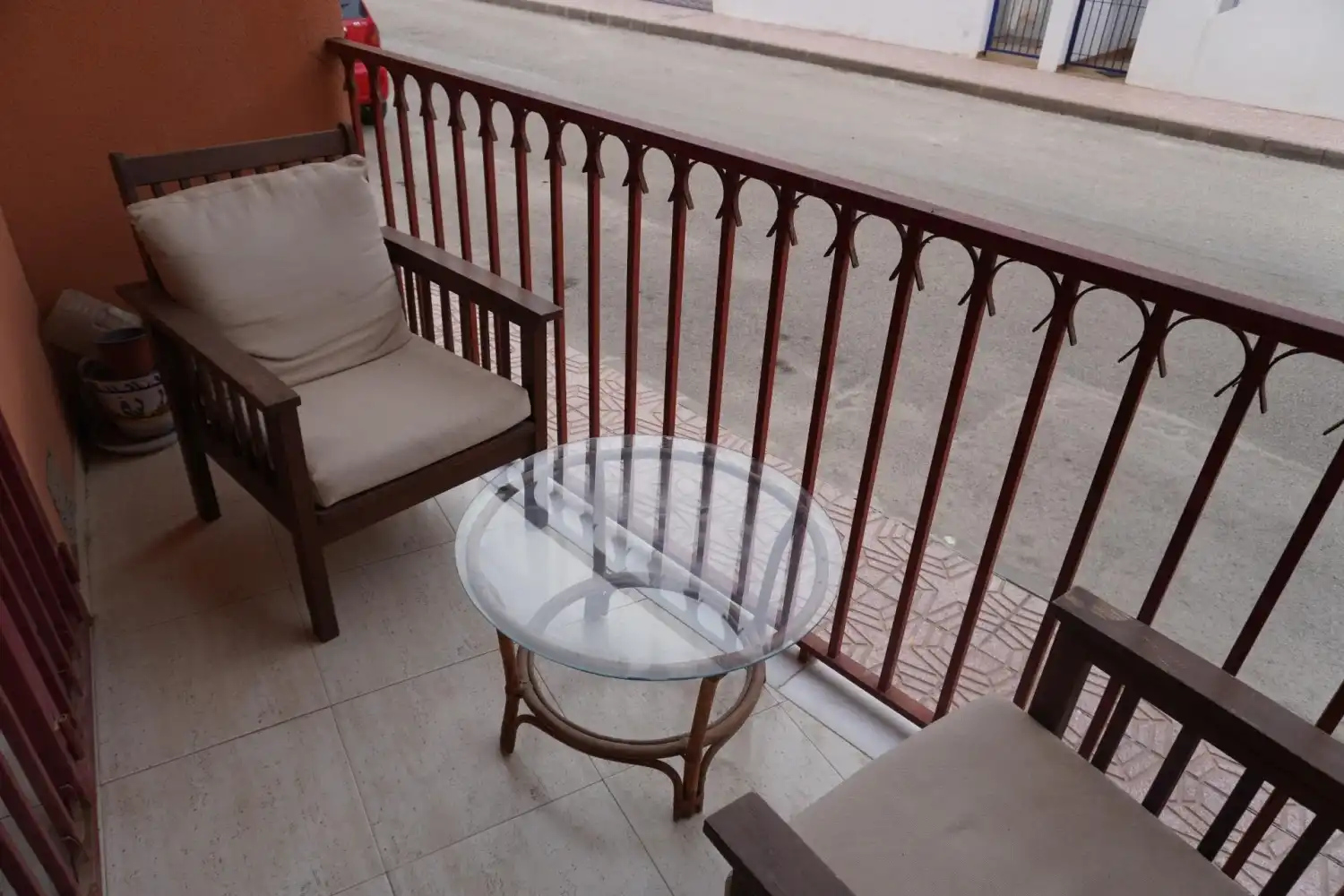 Terrasse von Wohnung zur Miete in Mazarrón mit Klimaanlage, Terrasse und Möbliert