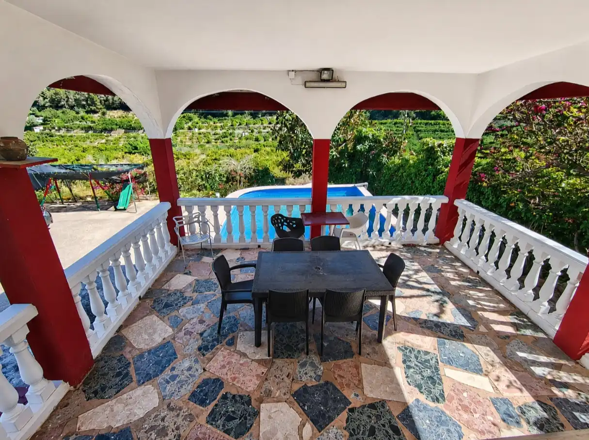 Terraza de Casa o chalet en venta en Favara con Jardín privado, Terraza y Piscina