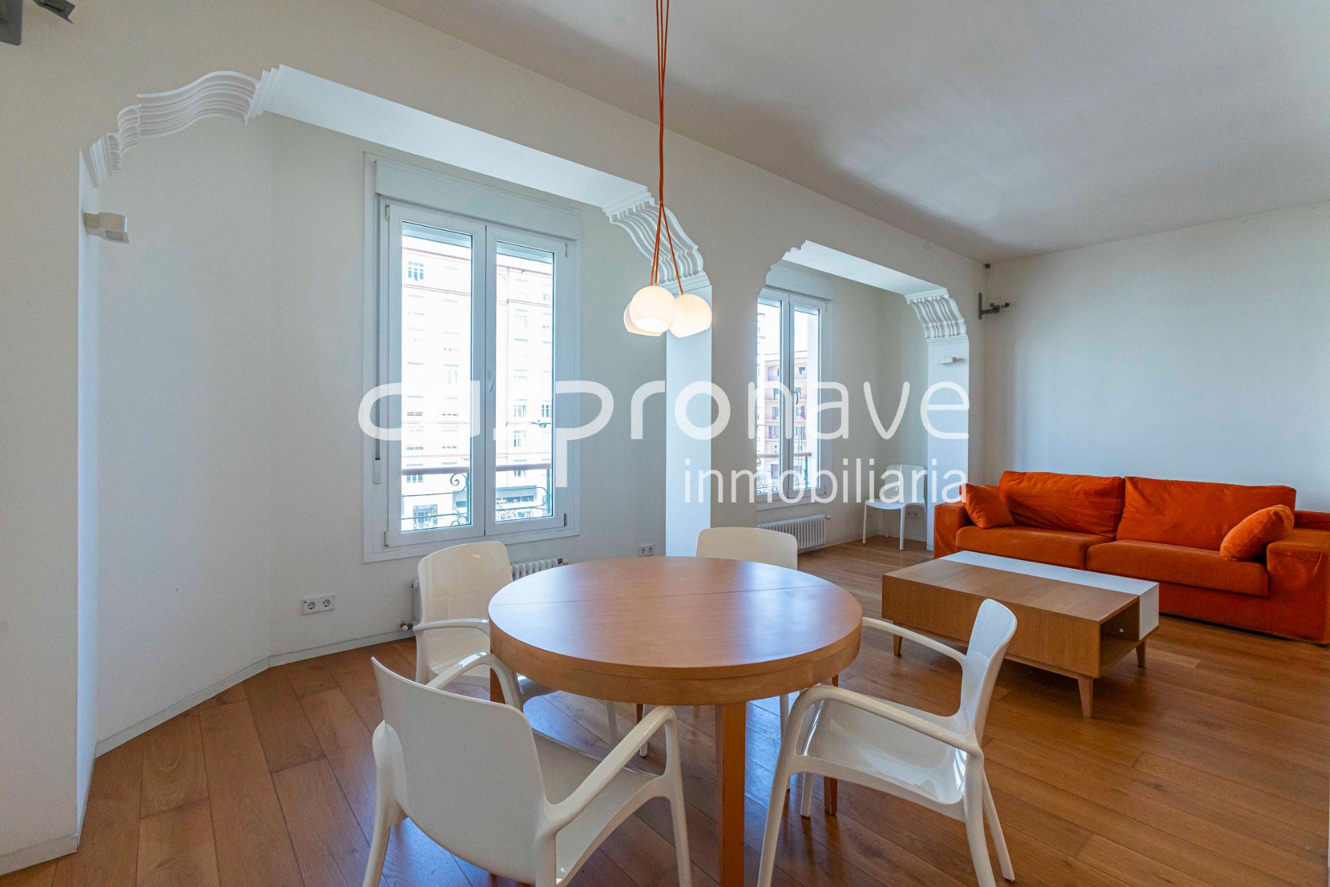 Living room of Flat for sale in Castellón de la Plana / Castelló de la Plana  with Heating and Parquet flooring