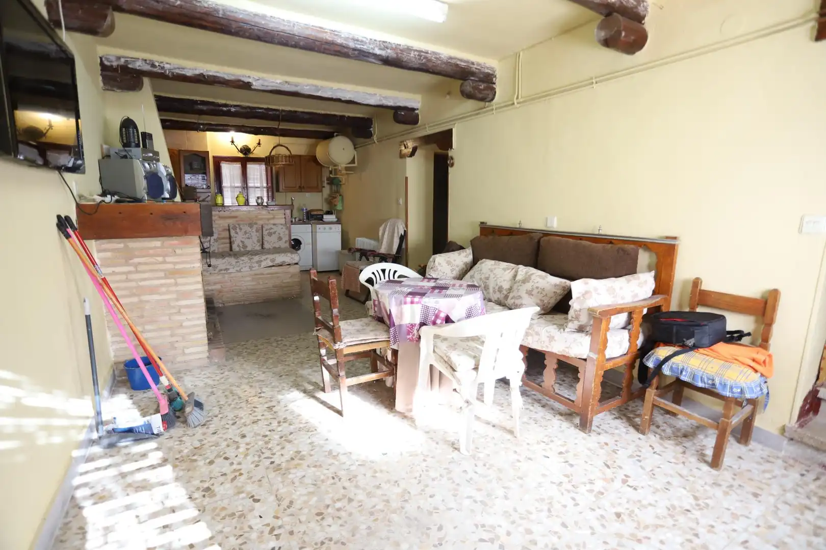 Kitchen of Houses for sale in Alcázar de San Juan  with Heating and Terrace