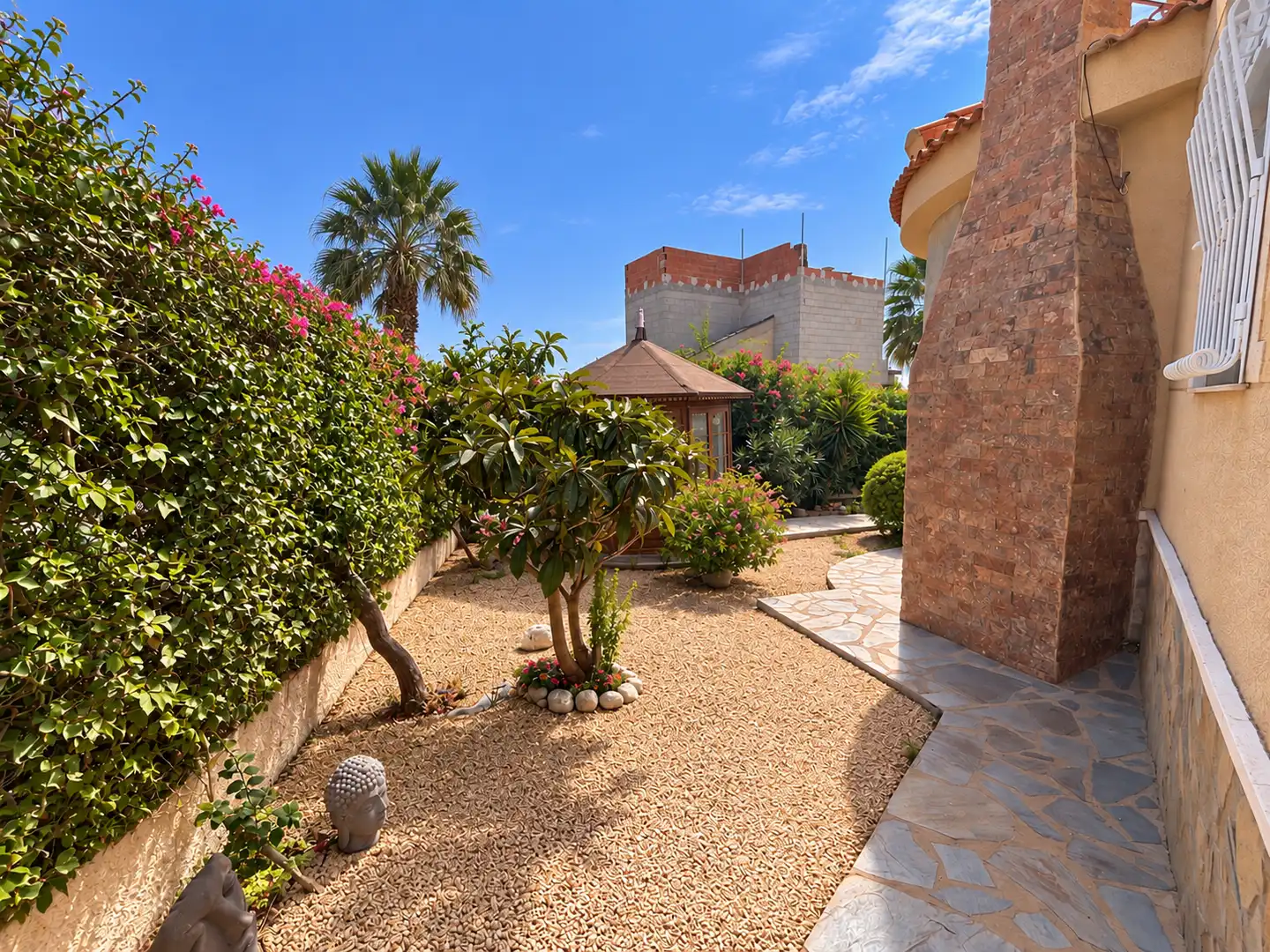 Garden of Houses for sale in Ciudad Quesada