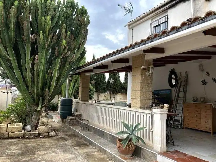 Außenansicht von Haus oder Chalet zum Verkauf in Orxeta mit Klimaanlage, Terrasse und Schwimmbad