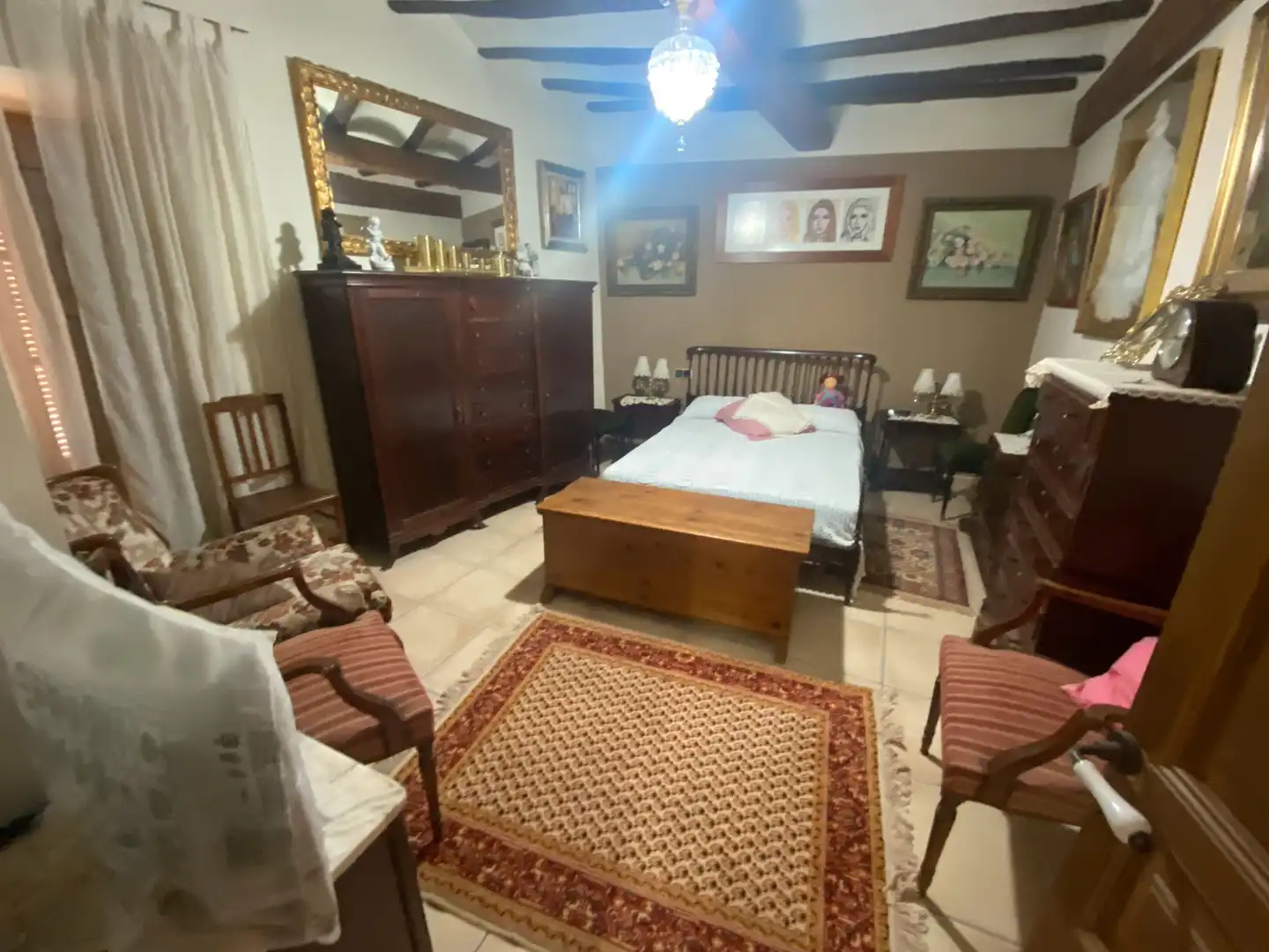 Bedroom of Detached homes for sale in Sarroca de Lleida  with Terrace, Storage room and Balcony