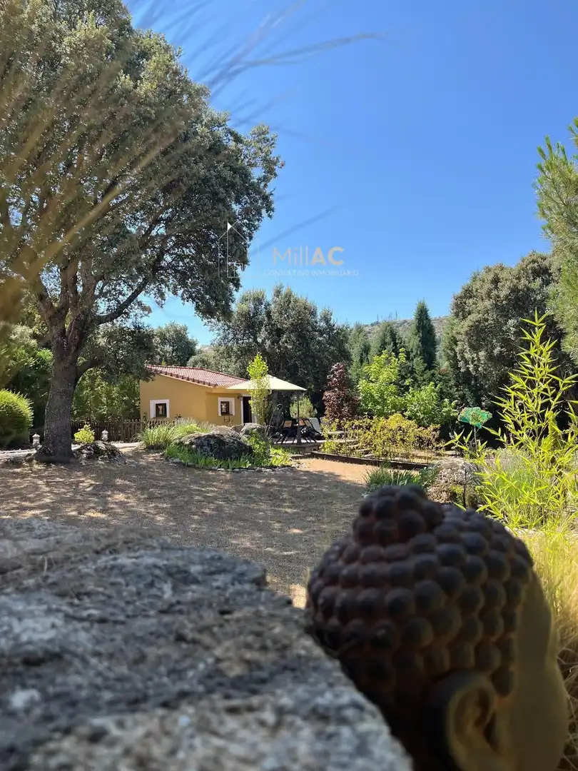 Garden of Houses for sale in El Espinar  with Heating, Private garden and Terrace