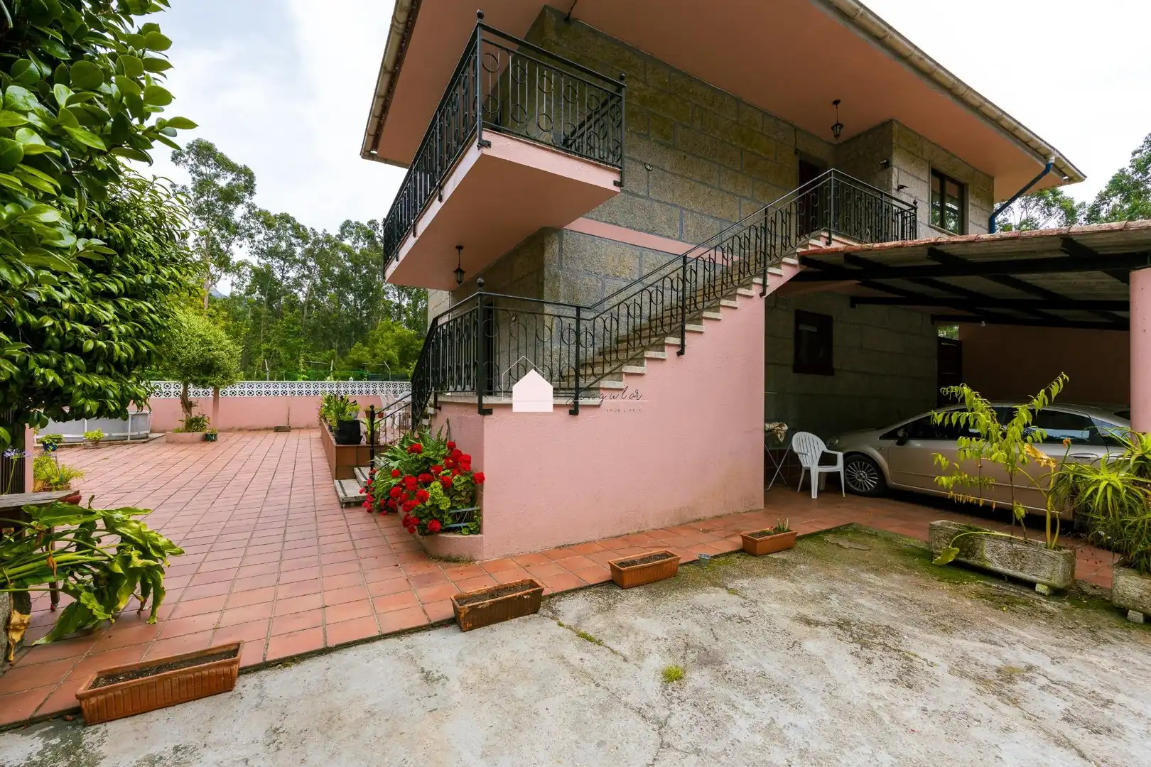 Vista exterior de Casa o chalet en venta en Gondomar con Calefacción, Jardín privado y Trastero
