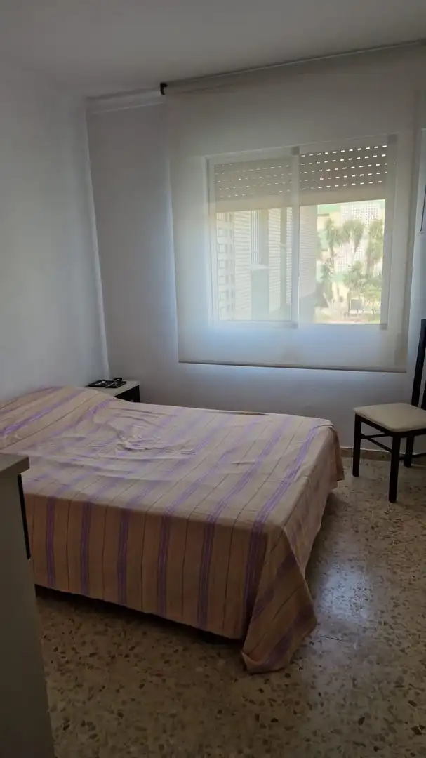 Schlafzimmer von Wohnung zur Miete in Puerto Real mit Möbliert und Balkon