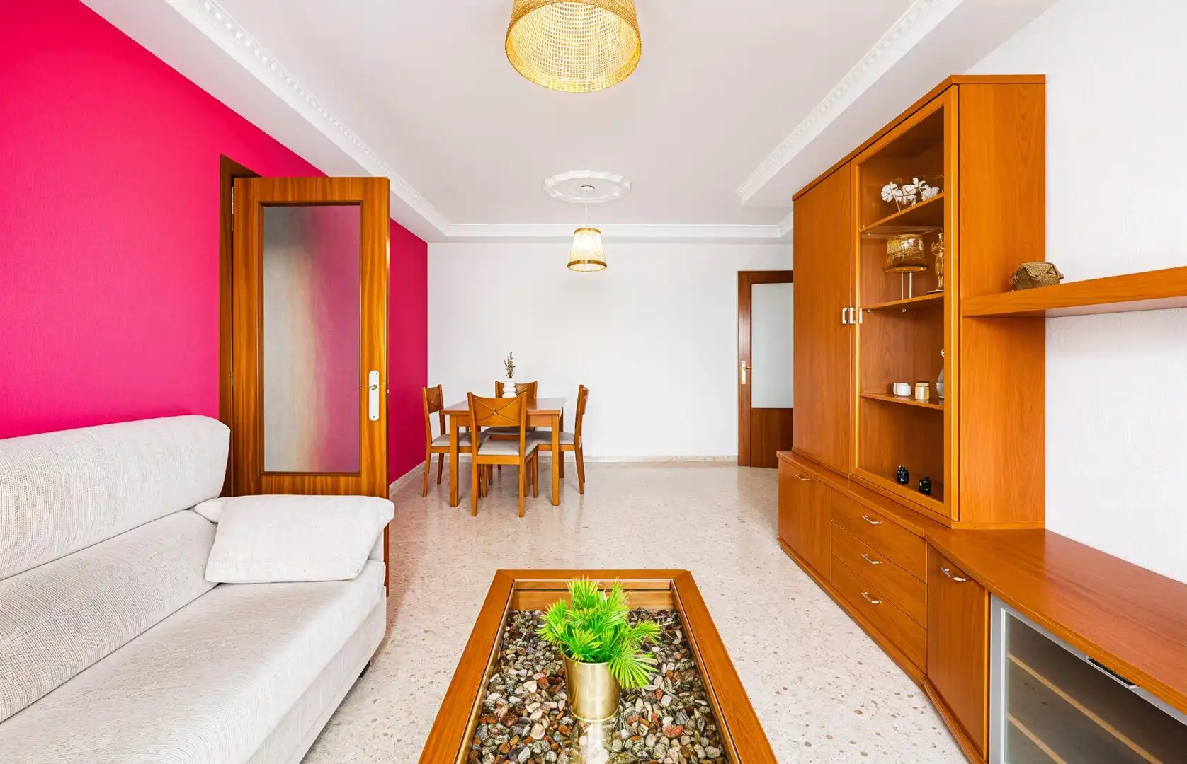 Sala de estar de Piso en venta en Chiclana de la Frontera con Terraza, Trastero y Balcón