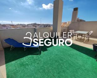 Terrace of Attic to rent in Alicante / Alacant  with Air Conditioner, Terrace and Swimming Pool