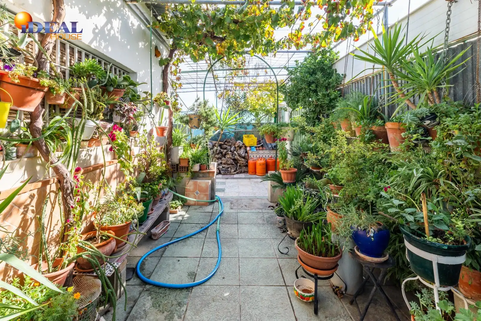 Terrasse von Country house zum Verkauf in Fuente Vaqueros mit Privatgarten