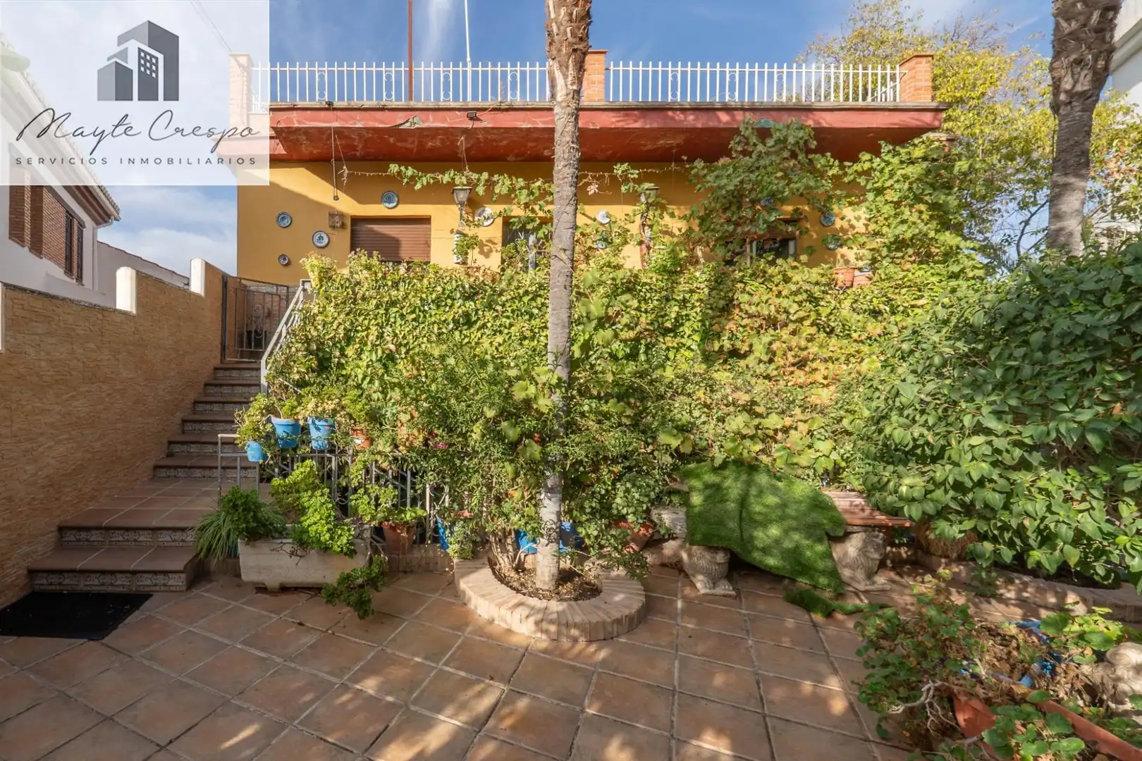 Jardí de Casa o xalet en venda en La Zubia amb Calefacció, Jardí privat i Terrassa