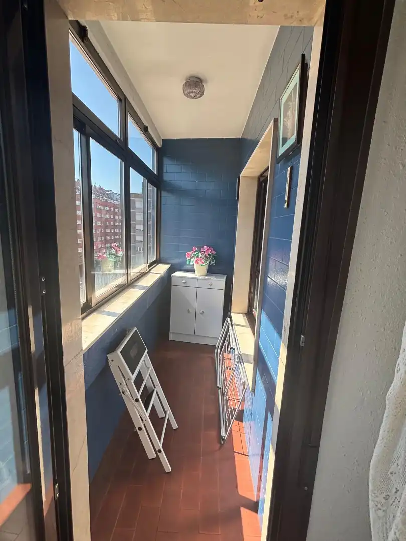 Terrasse von Wohnung zur Miete in Oviedo  mit Heizung, Parkett und Möbliert