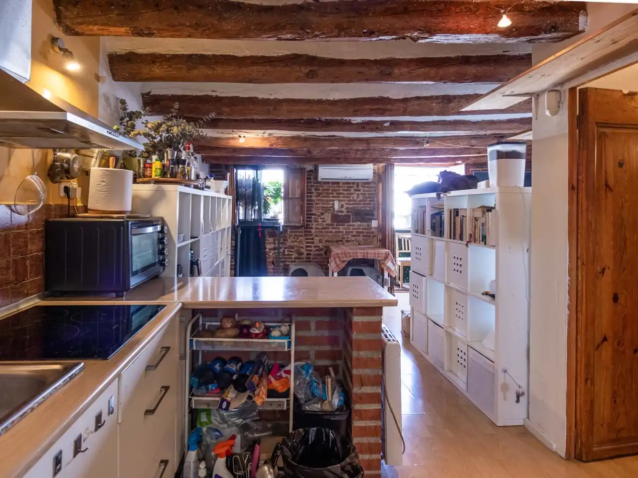 Cocina de Piso en venta en  Barcelona Capital con Aire acondicionado