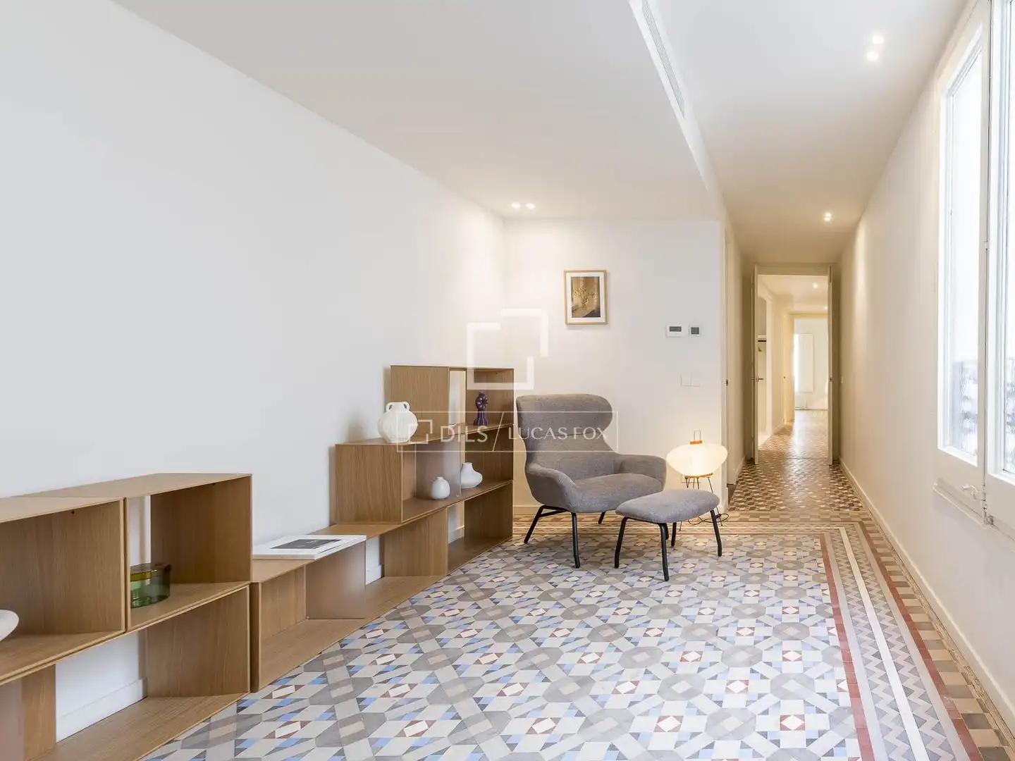 Sala d'estar de Pis en venda en Barcelona amb Aire condicionat, Calefacció i Balcó