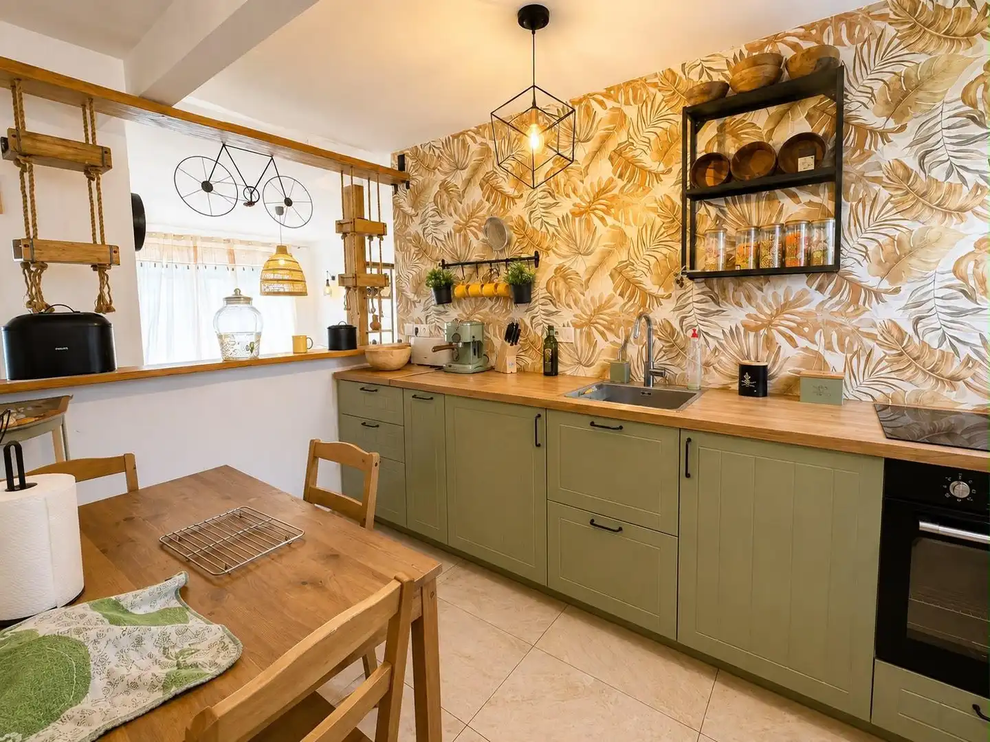 Cocina de Piso en venta en Alicante / Alacant con Aire acondicionado, Calefacción y Terraza