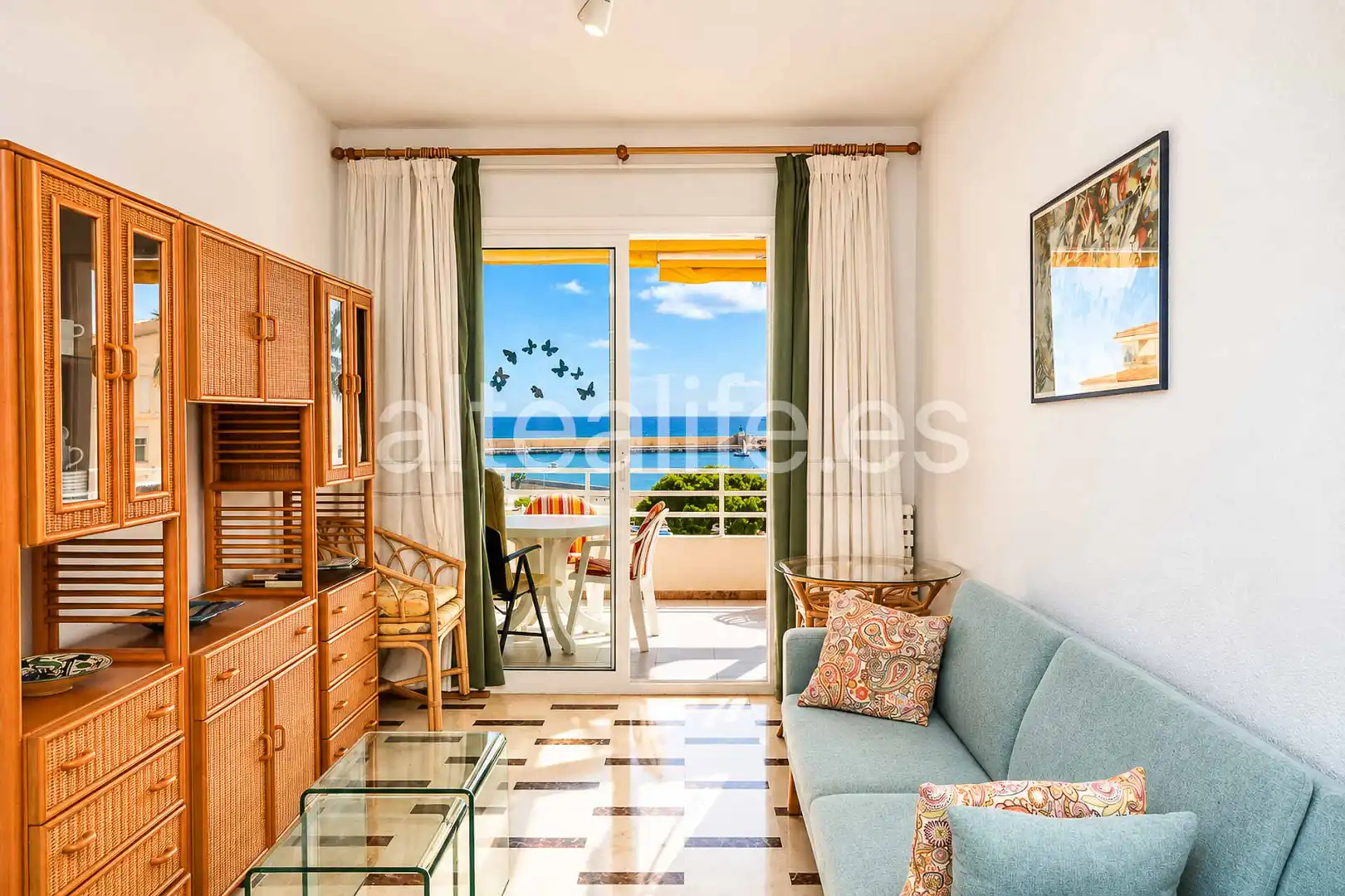 Sala de estar de Apartamento en venta en Altea ciudad