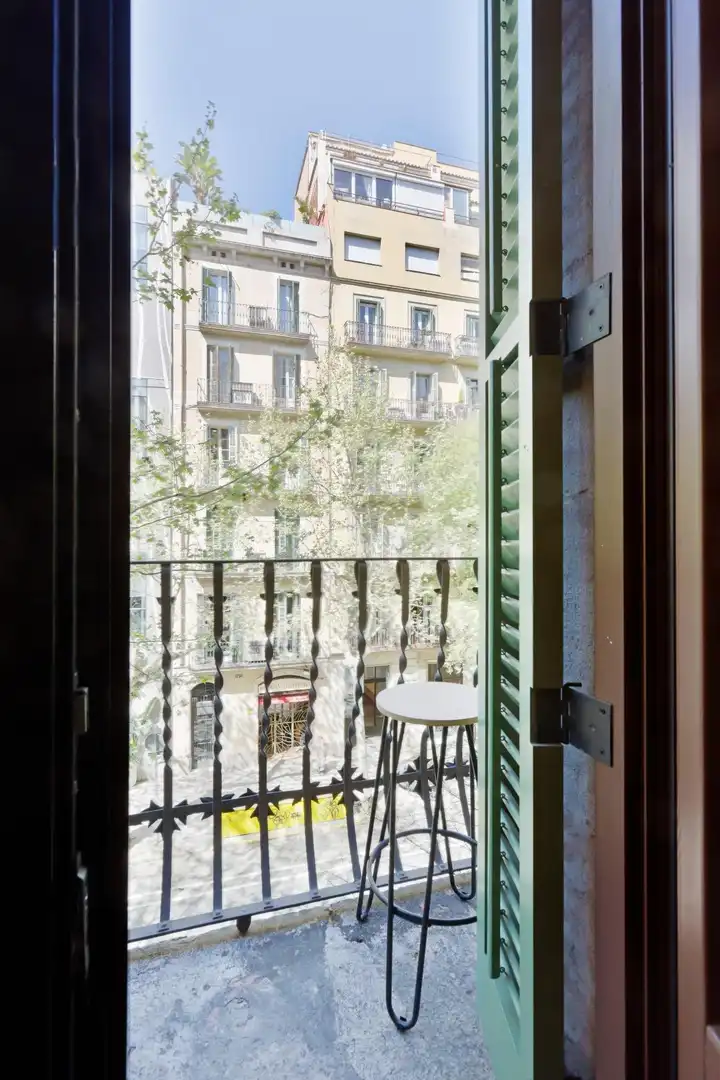 Balcony of Flat for sale in Eixample