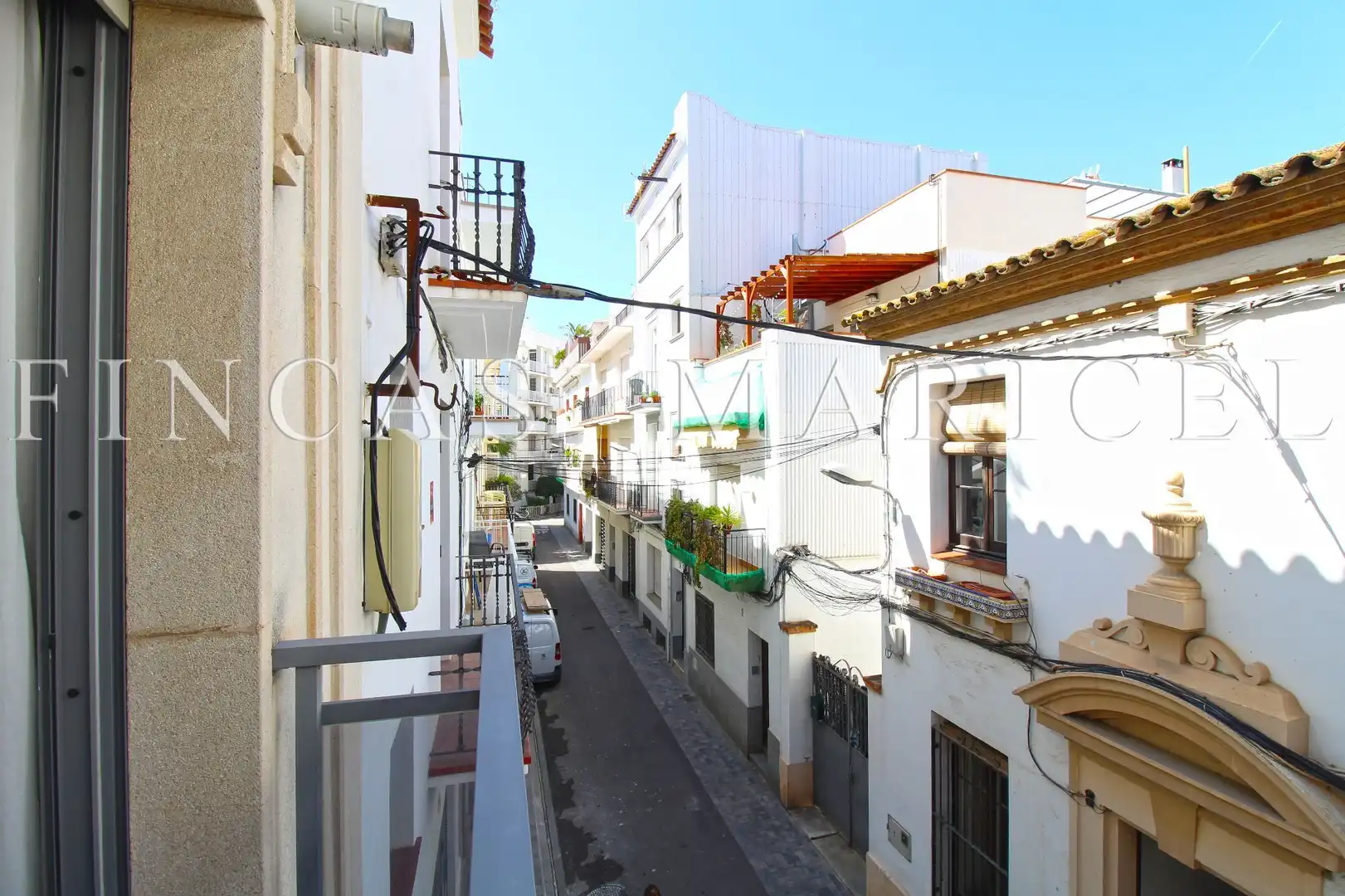 Außenansicht von Wohnung zum Verkauf in Sitges mit Klimaanlage, Heizung und Terrasse