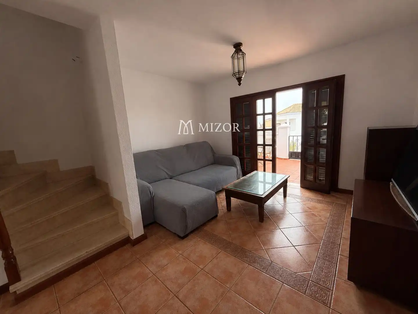 Sala d'estar de Casa adosada en venda en Arona amb Piscina i Piscina comunitària