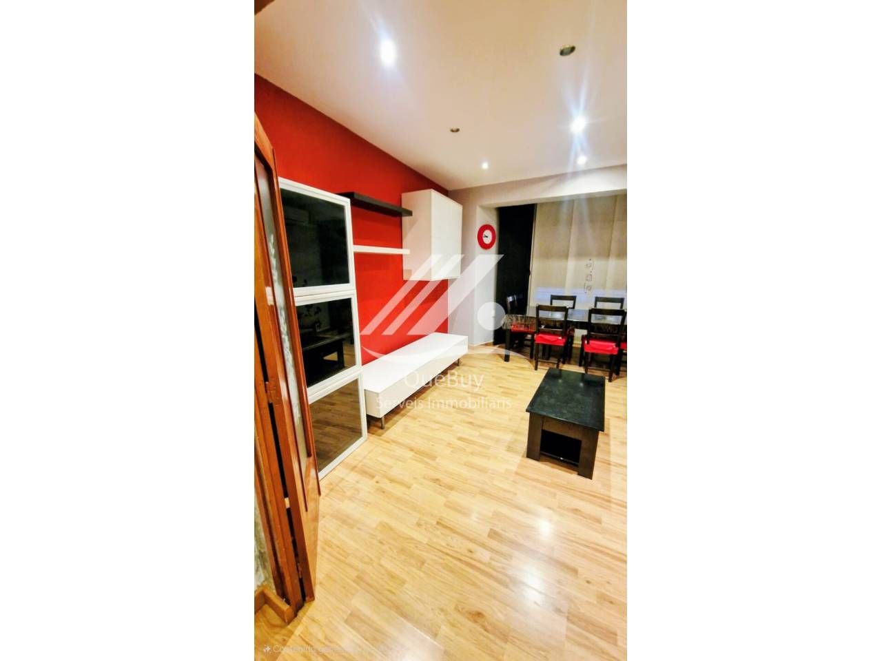 Living room of Flat for sale in Tortosa  with Air Conditioner, Heating and Parquet flooring