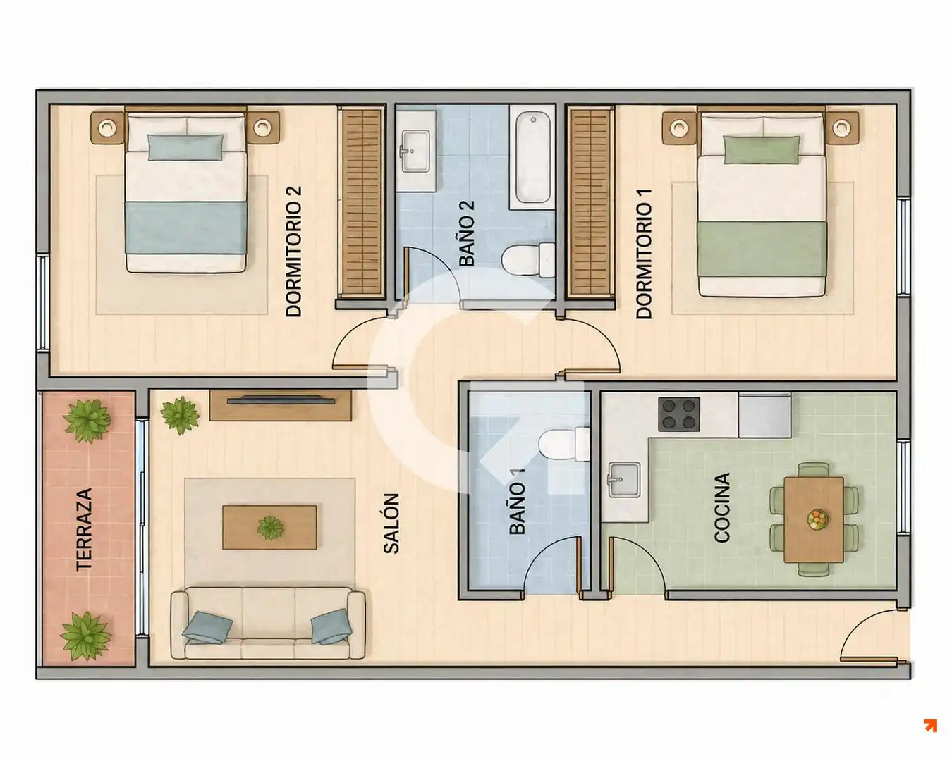 Flat for sale in Torremolinos  with Air Conditioner, Heating and Terrace