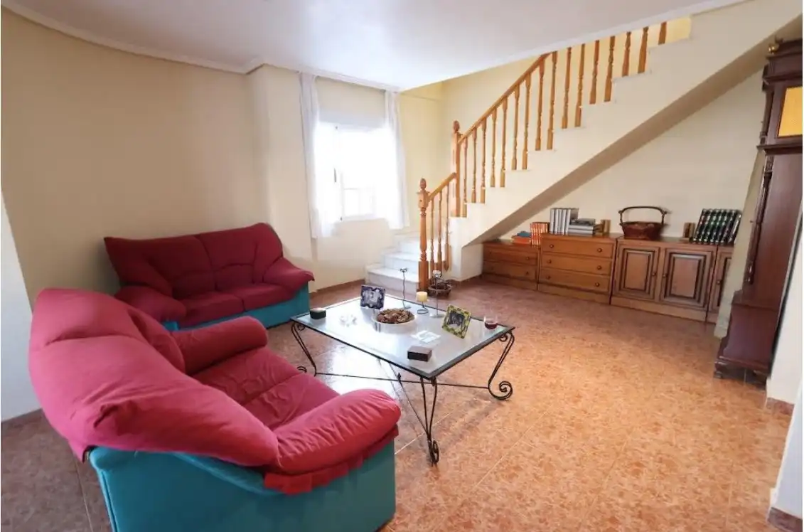 Sala de estar de Casa o chalet en venta en Torrevieja con Terraza, Piscina y Amueblado