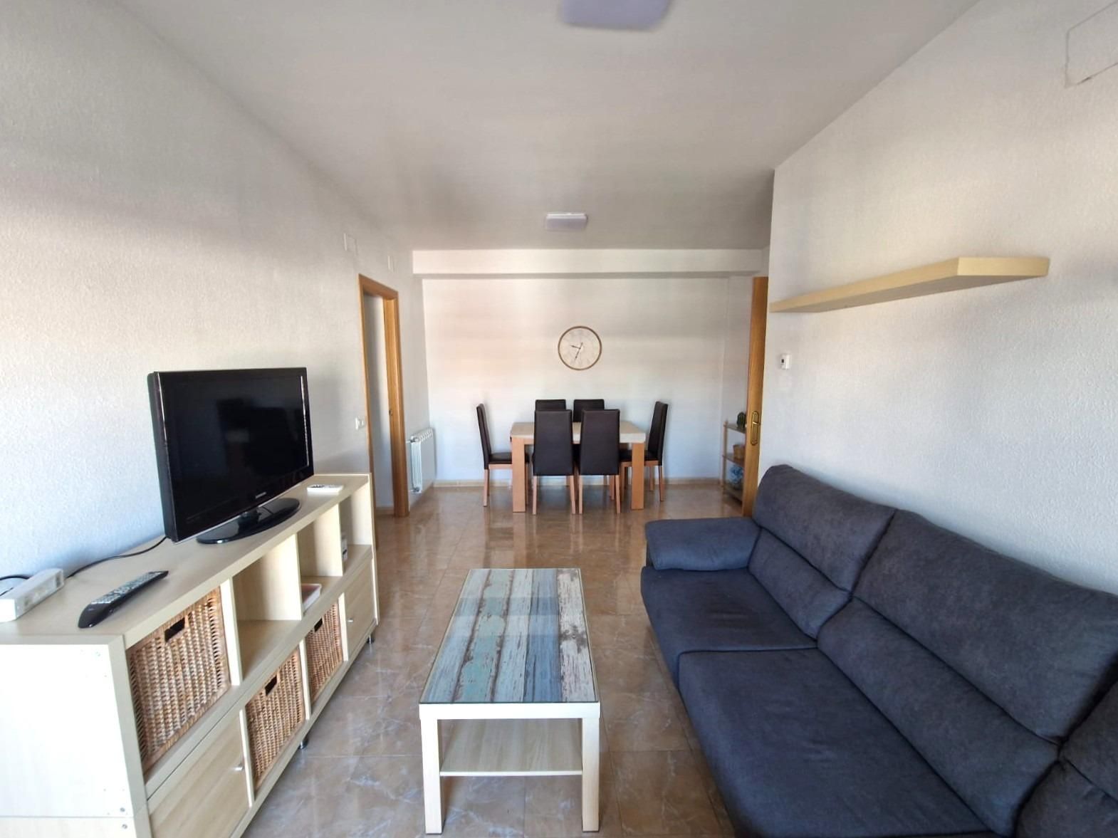 Living room of Flat to rent in Plasencia  with Air Conditioner, Heating and Terrace