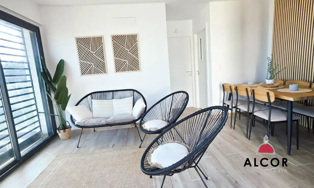 Sala de estar de Apartamento en venta en Peñíscola / Peníscola con Terraza