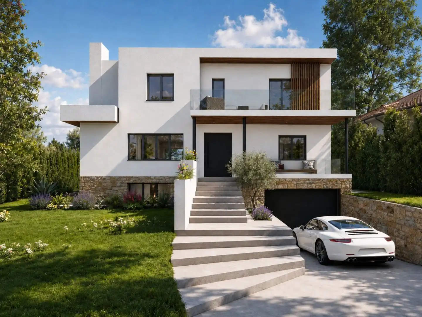 Exterior view of Houses for sale in Cerro Alarcón