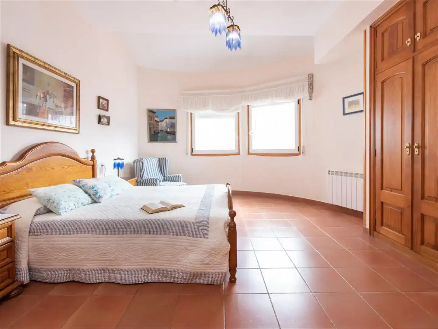 Bedroom of Houses for rent in Redondela  with Swimming Pool and Balcony