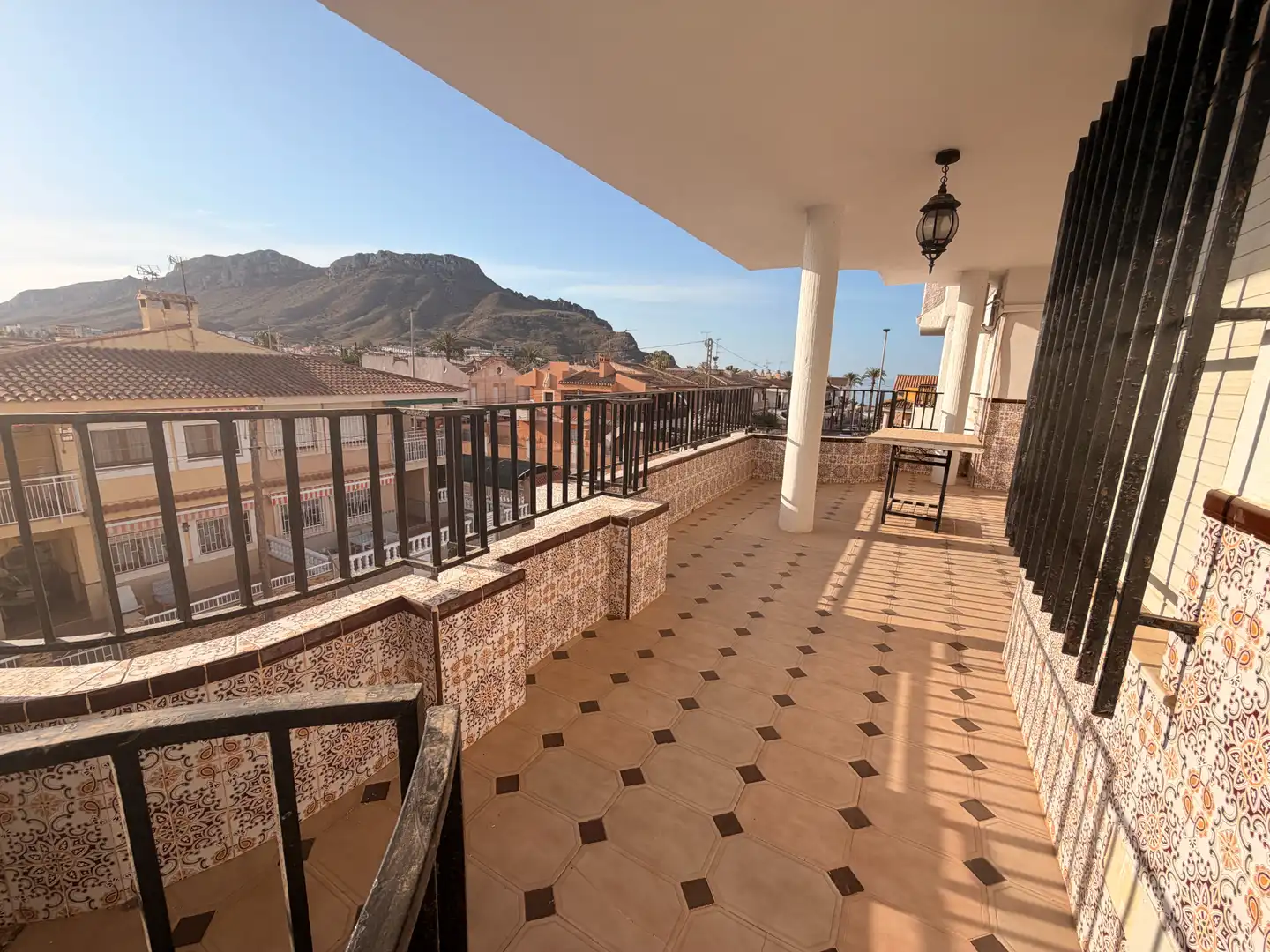 Terrace of Flat for rent in Águilas  with Furnished, Oven and Washing machine