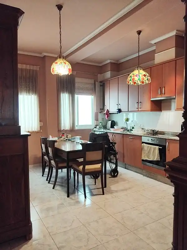Cocina de Piso en venta en A Coruña Capital  con Calefacción