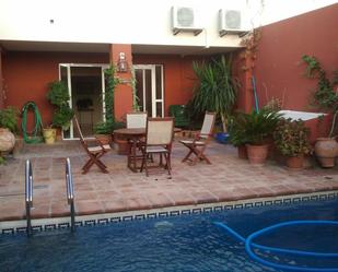 Terrace of Single-family semi-detached for sale in Écija  with Air Conditioner, Swimming Pool and Balcony