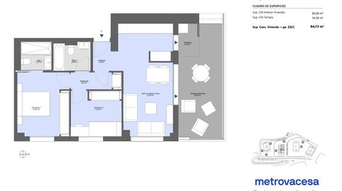 Foto 2 de Àtic en venda a Andikollano, 54, Lutxana - Llano, Bizkaia