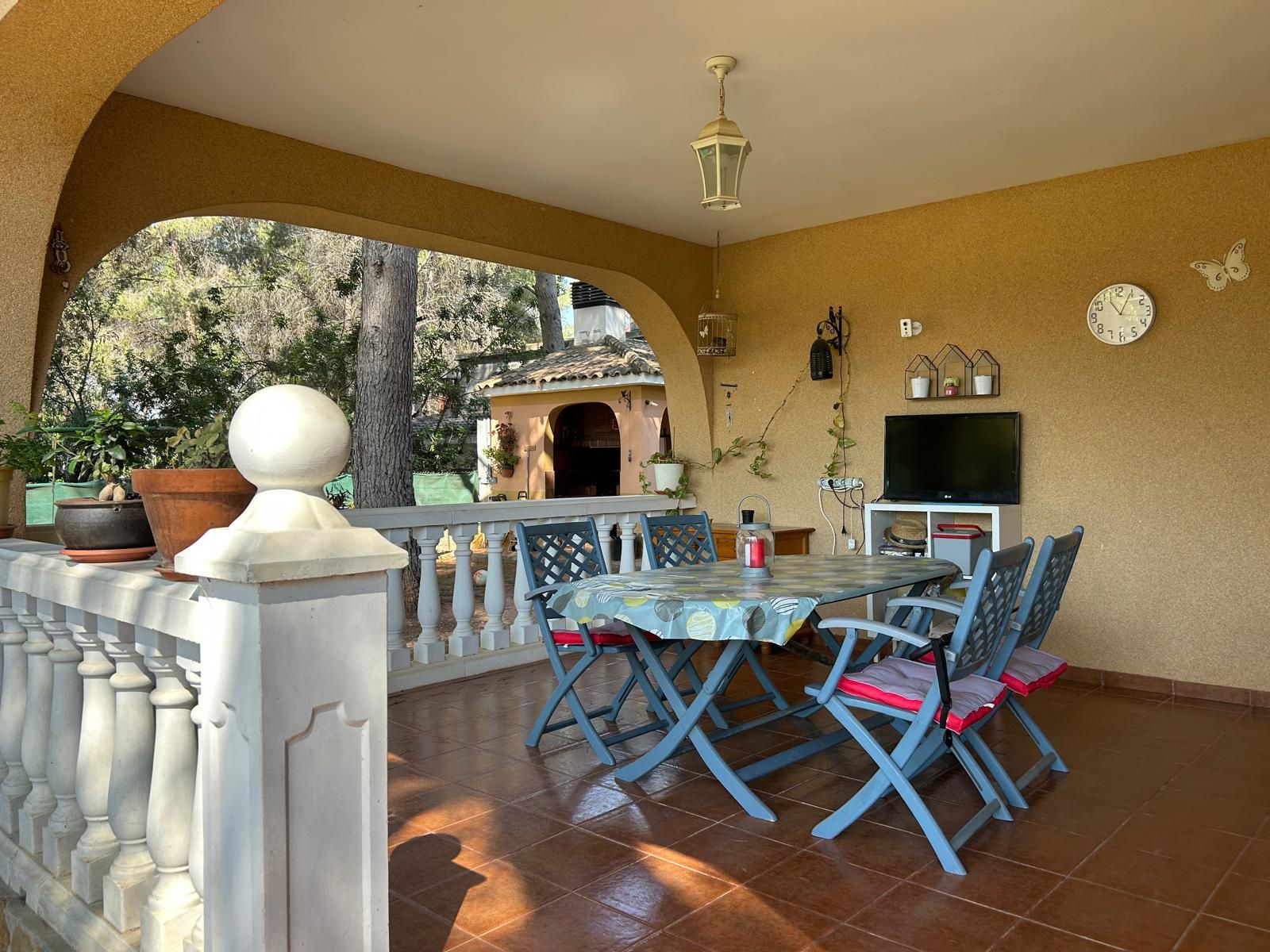 Terrassa de Casa o xalet en venda en Olocau amb Aire condicionat, Jardí privat i Terrassa