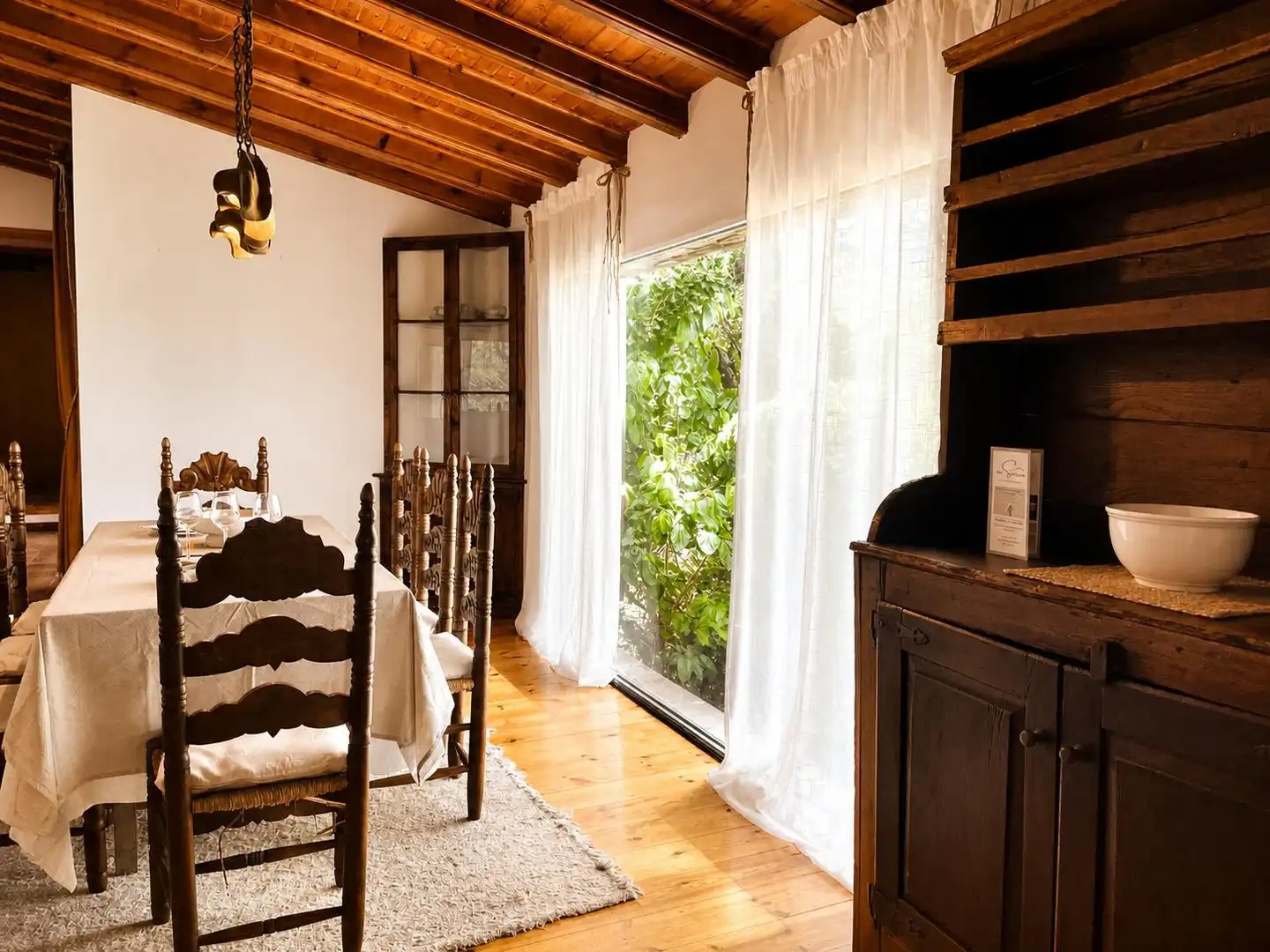 Dining room of Houses for sale in Sant Celoni  with Air Conditioner, Heating and Private garden