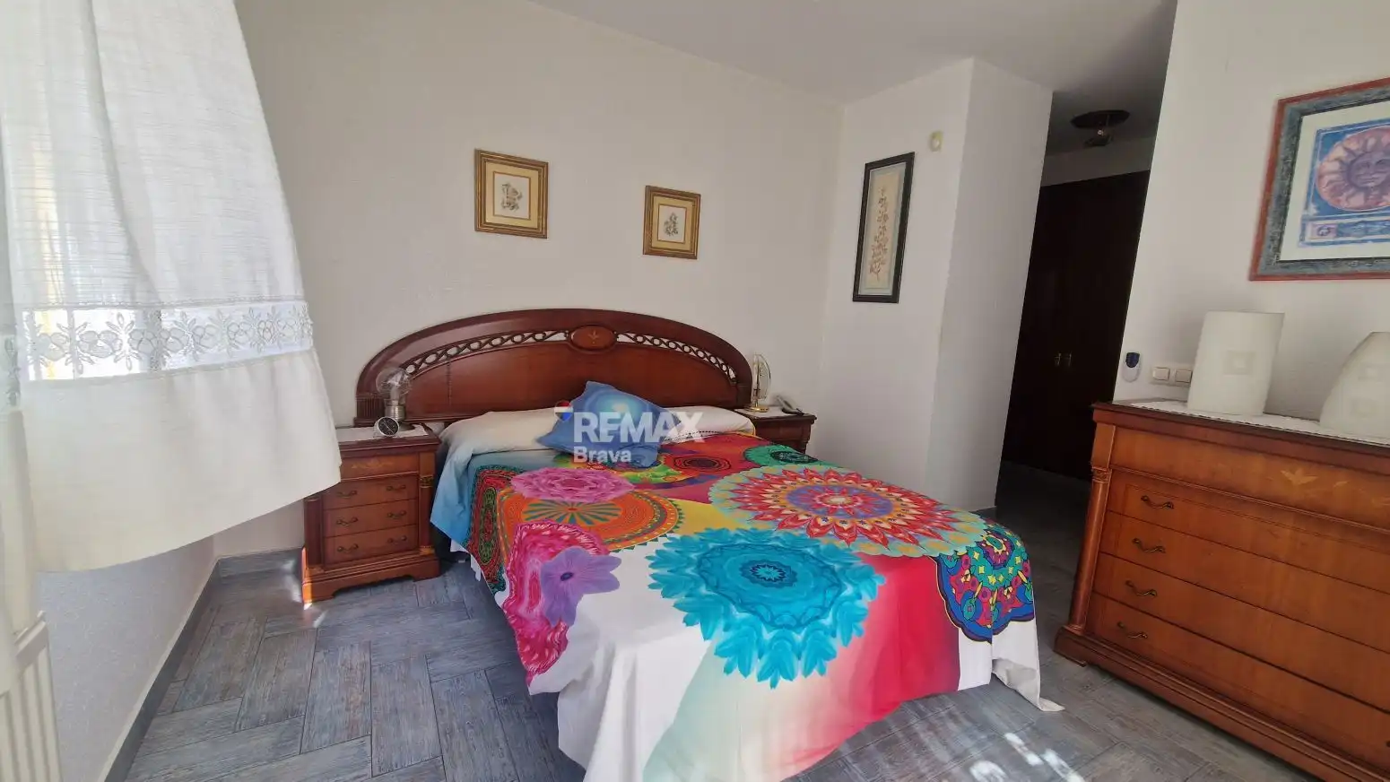 Bedroom of Houses for sale in Roses  with Air Conditioner, Private garden and Parquet flooring