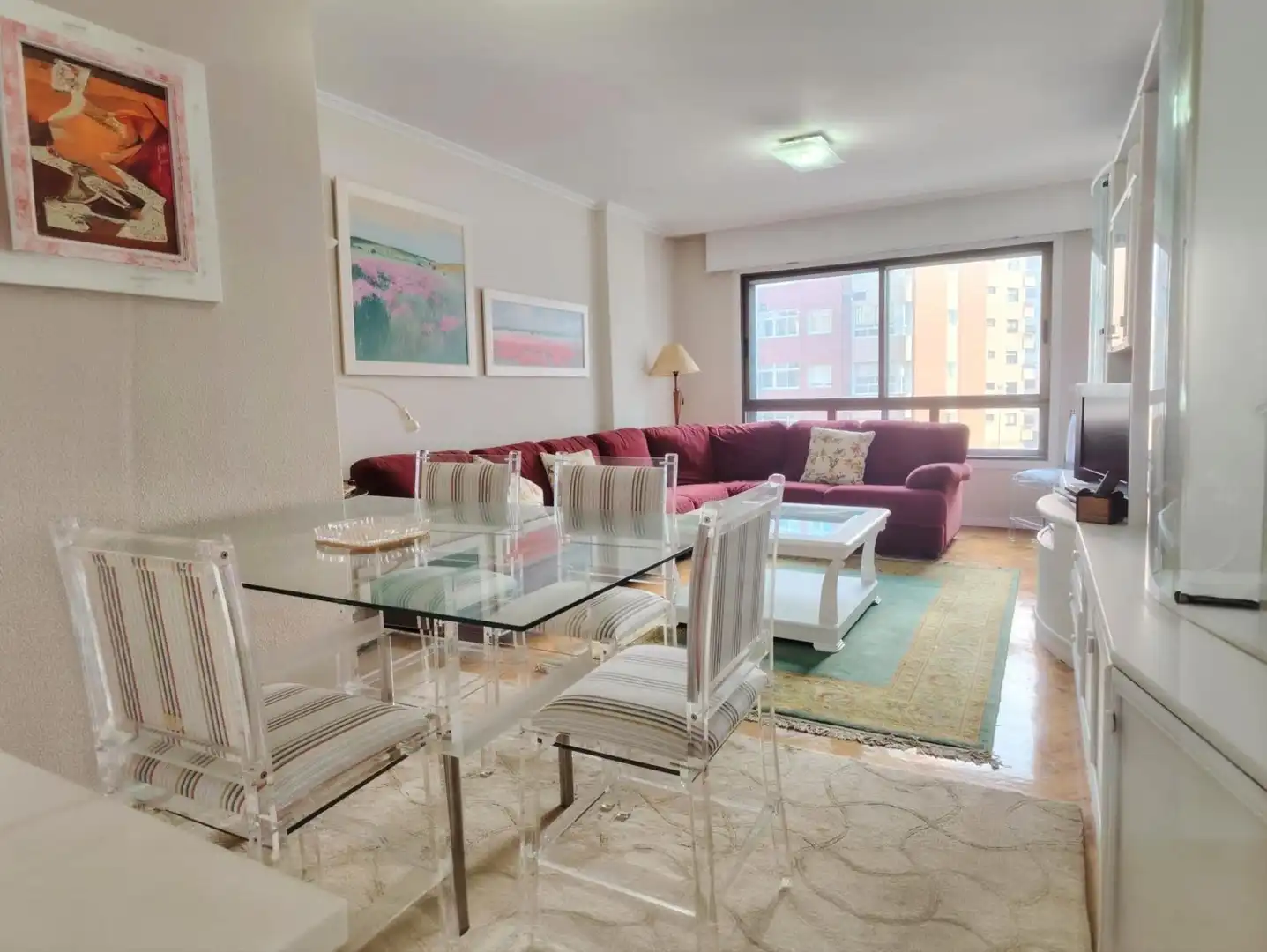 Sala de estar de Apartamento en venta en Vigo  con Calefacción