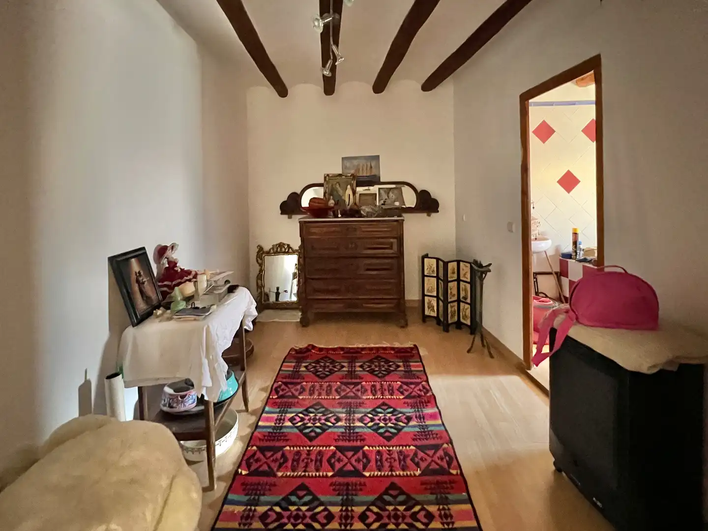 Sala de estar de Casa o chalet en venta en Ulldemolins con Parquet, Terraza y Trastero