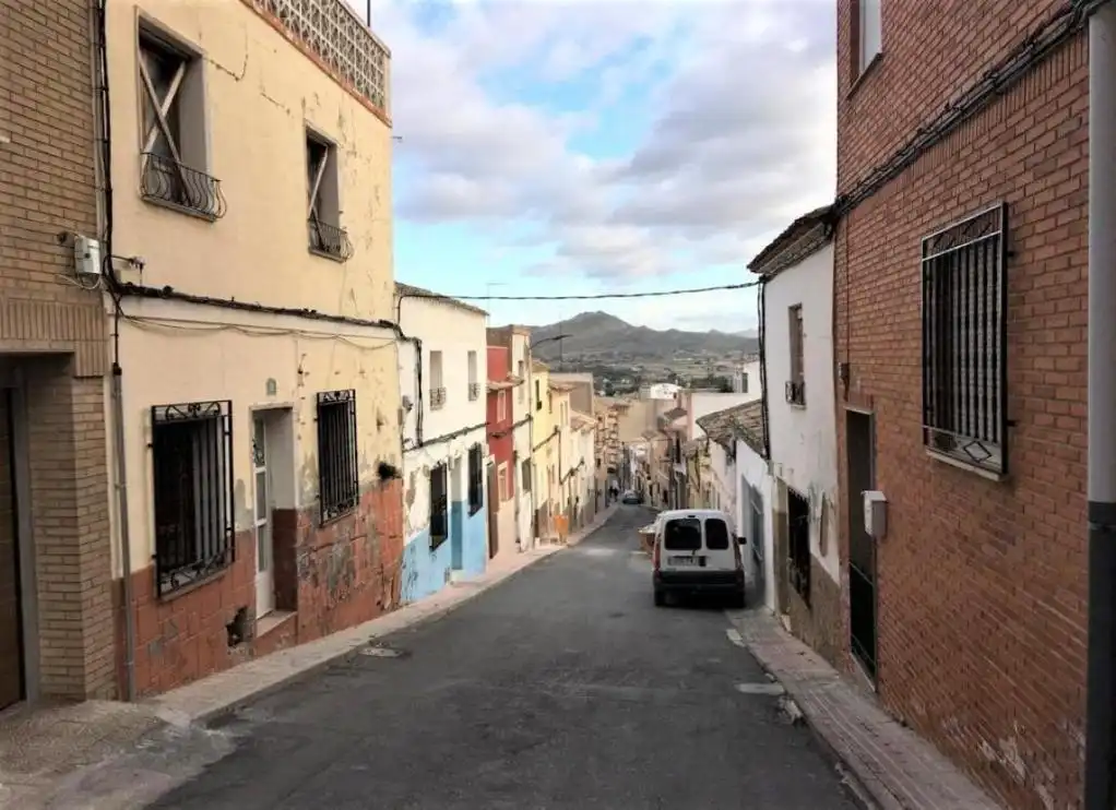 Vista exterior de Casa adosada en venda en Yecla