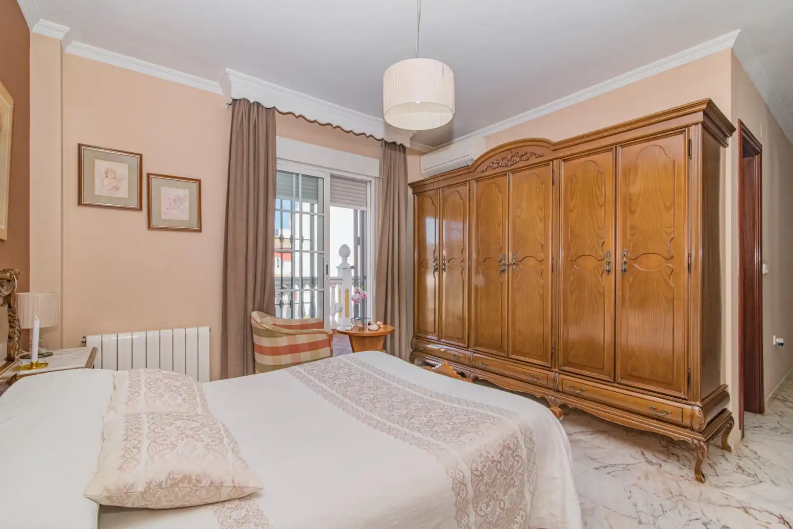 Bedroom of Houses for sale in Maracena  with Air Conditioner, Heating and Terrace