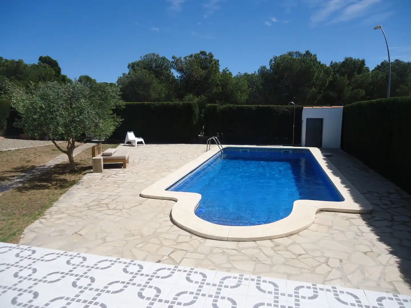 Piscina de Casa o xalet en venda en L'Ametlla de Mar  amb Jardí privat, Terrassa i Traster